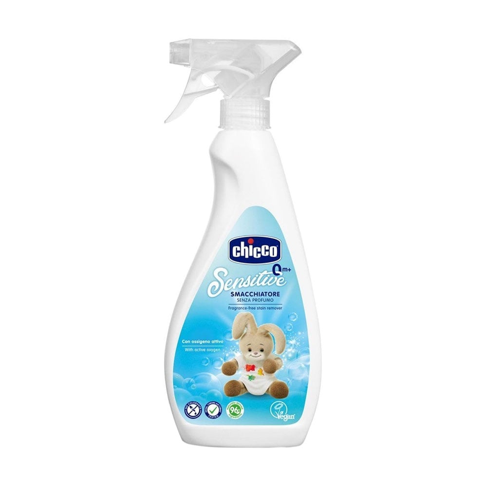Плямовивідник-спрей для тканин Chicco Sensitive, 500 мл (10102.00)